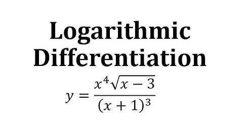Ex   Logarithmic Differentiation
