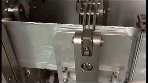 Doypack with spout HFFS packaging machine testing video