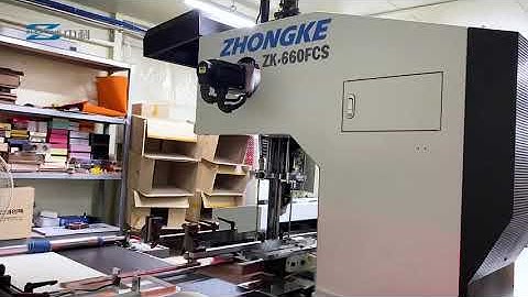 ZK-660FCS Automatic Rigid Box Making Machine