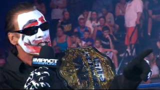 Sting and Kurt Angle Contract Signing - TNA Wrestling