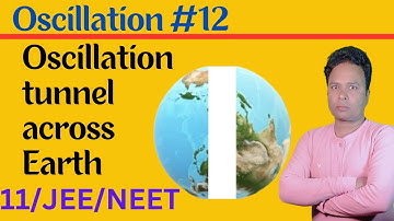 Oscillation : tunnel through earth /12 /Oscillation class11 /JEE MAINS / NEET