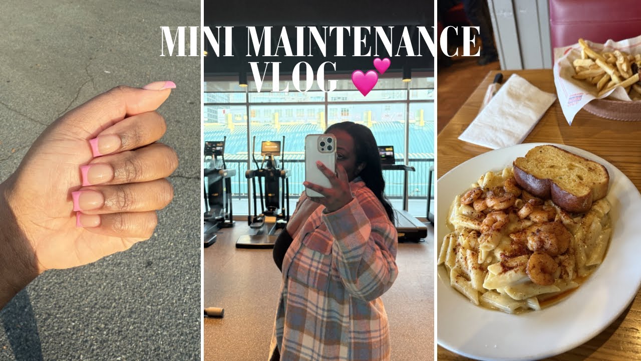 Mini Maintenance Vlog | Nails, Hair, Grocery Run & Ulta 🎀