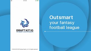 Draft Kit IQ 2019 - Fantasy Football Draft Kit (App Preview) screenshot 5