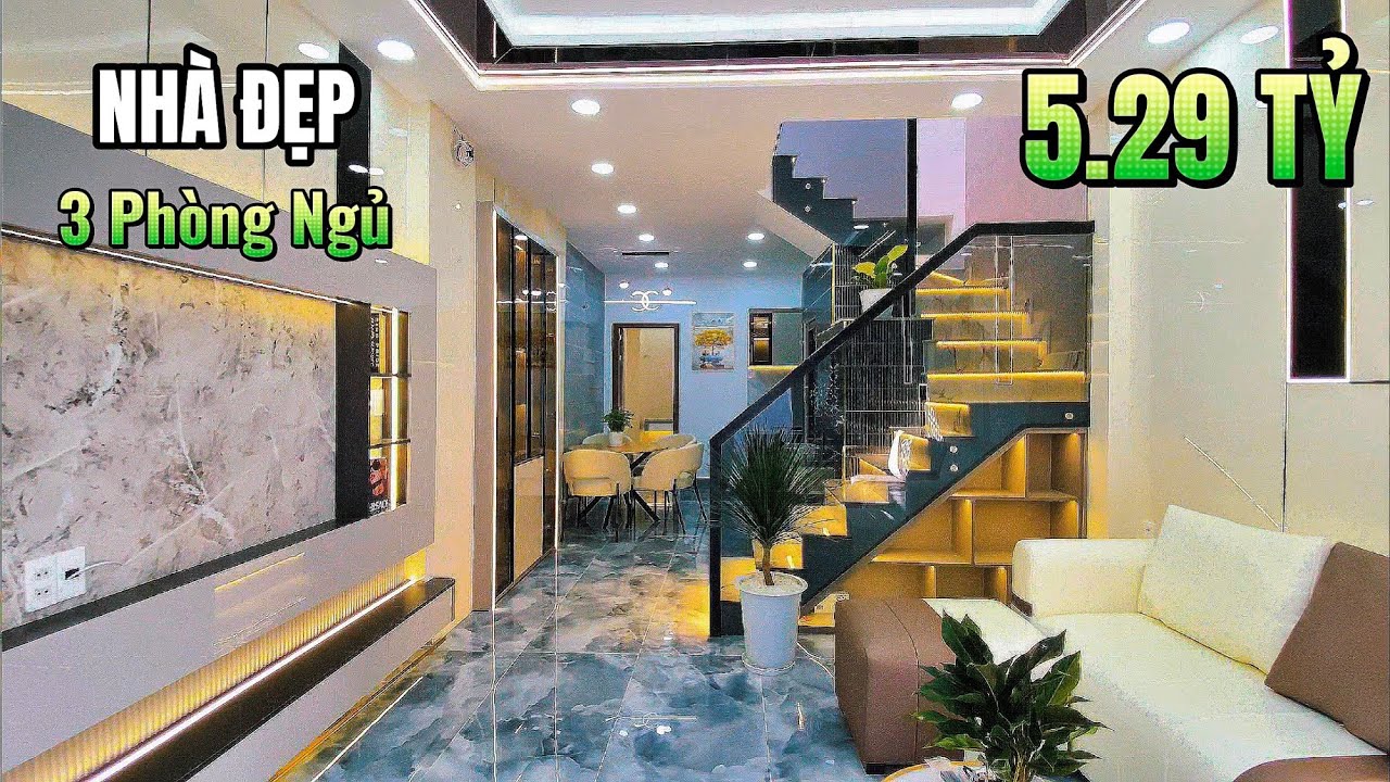 Ngôi Nhà Xinh Xắn 3 Phòng Ngủ & Thiết Kế Hiện Đại | Chỉ 5.29 Tỷ (TL)