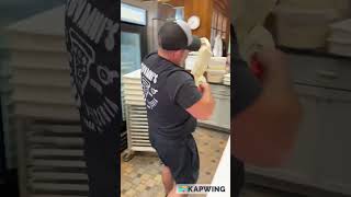 balling the dough #pizza #pizzadough #foodie