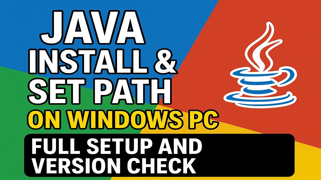 Java Install के बाद काम नहीं कर रहा? | Windows PC पर Path Set & Version ...