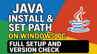 Java Install के बाद काम नहीं कर रहा? | Windows PC पर Path Set & Version Check करें
