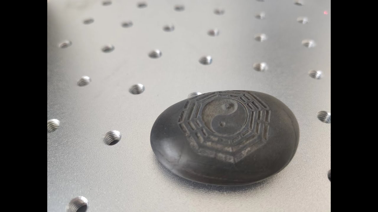 30w fiber laser marking stone
