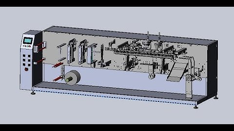 Packing machine || 3Dmodel design|| Horizontal bag making and packing machine #0000001
