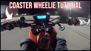 How to do a COASTER Wheelie