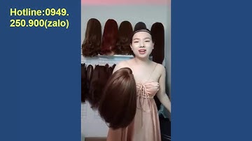 cách sử dụng kẹp phím phồng những mẫu tóc giả mới 2020