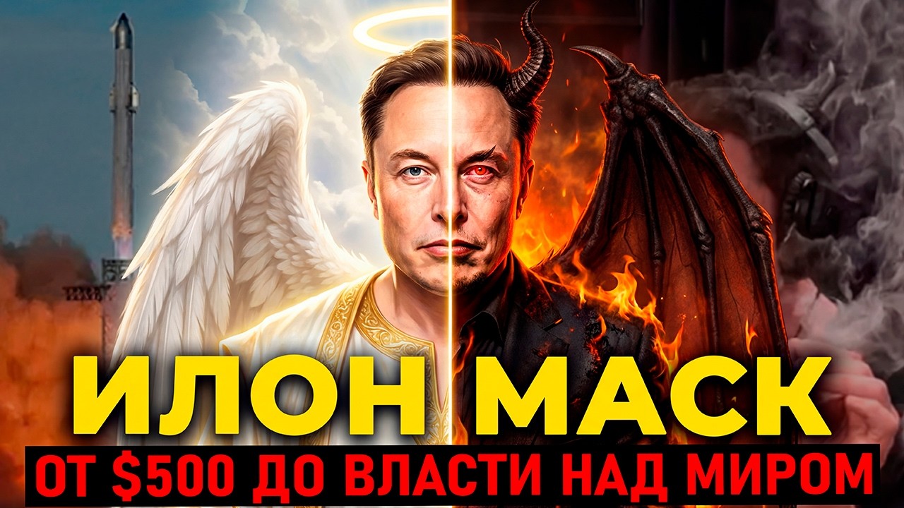 ЧЕЛОВЕК, КОТОРЫЙ КУПИЛ ПРАВИТЕЛЬСТВО | Полная история Илона Маска — от $500 до власти над миром