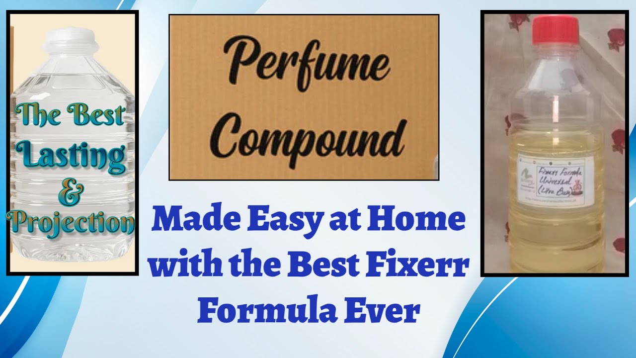 Perfume Premix made easy at home with the best Perfume Fixerr Formula Ever