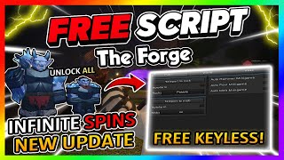 The Forge Script No Key - New Update, Instant Forge, Dupe, Max Levels, Autofarm More