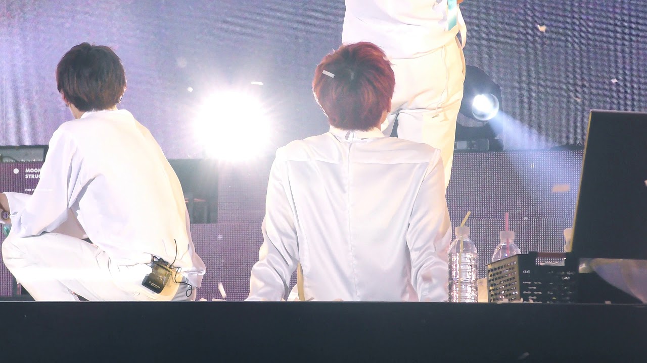 [4k직캠] 190127 therefore 우진이 마지막 인사 워너원 박우진 parkwoojin focus.