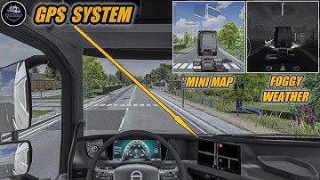 Universal Truck Simulator by Dualcarbon | Map, GPS System, Foggy Weather Completion!