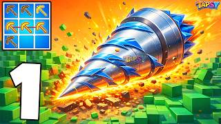 ⛏️Merge Digger Gameplay Walkthrough Levels 1–12 Addictive Merge Upgrade (Android, iOS)