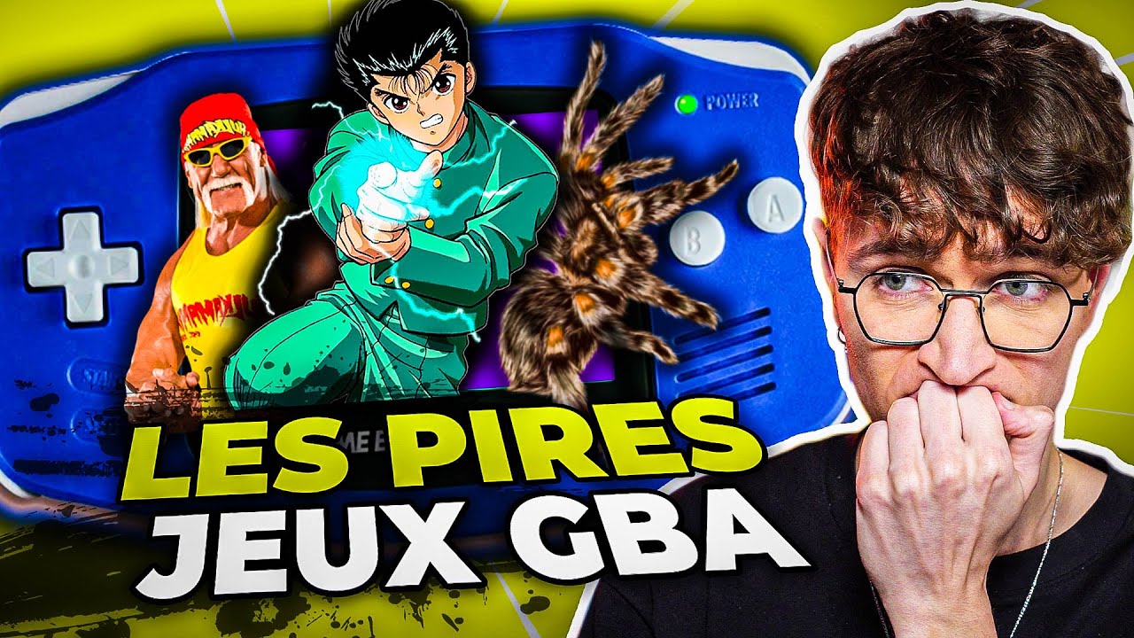 Pourquoi j'ai joué aux 3 PIRES JEUX Game Boy Advance.