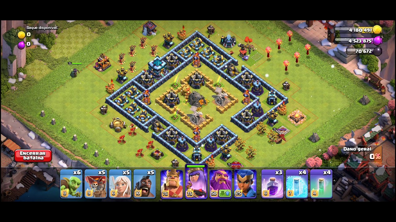 como dar PT no desafio da montanha do porco. Clash off clans ........