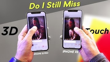 This is why I Still Miss 3D Touch in iPhone 12 Pro ( 3d Touch vs Haptic Touch ) Hindi