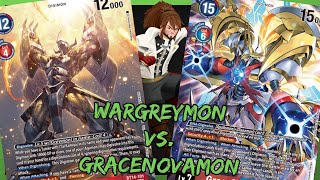 WarGreymon (Lucus) Vs Gracenovamon (Chirag) - Digimon TCG Locals [BT15]