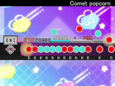 【太鼓さん次郎】pan - €omet popcorn【創作譜面】