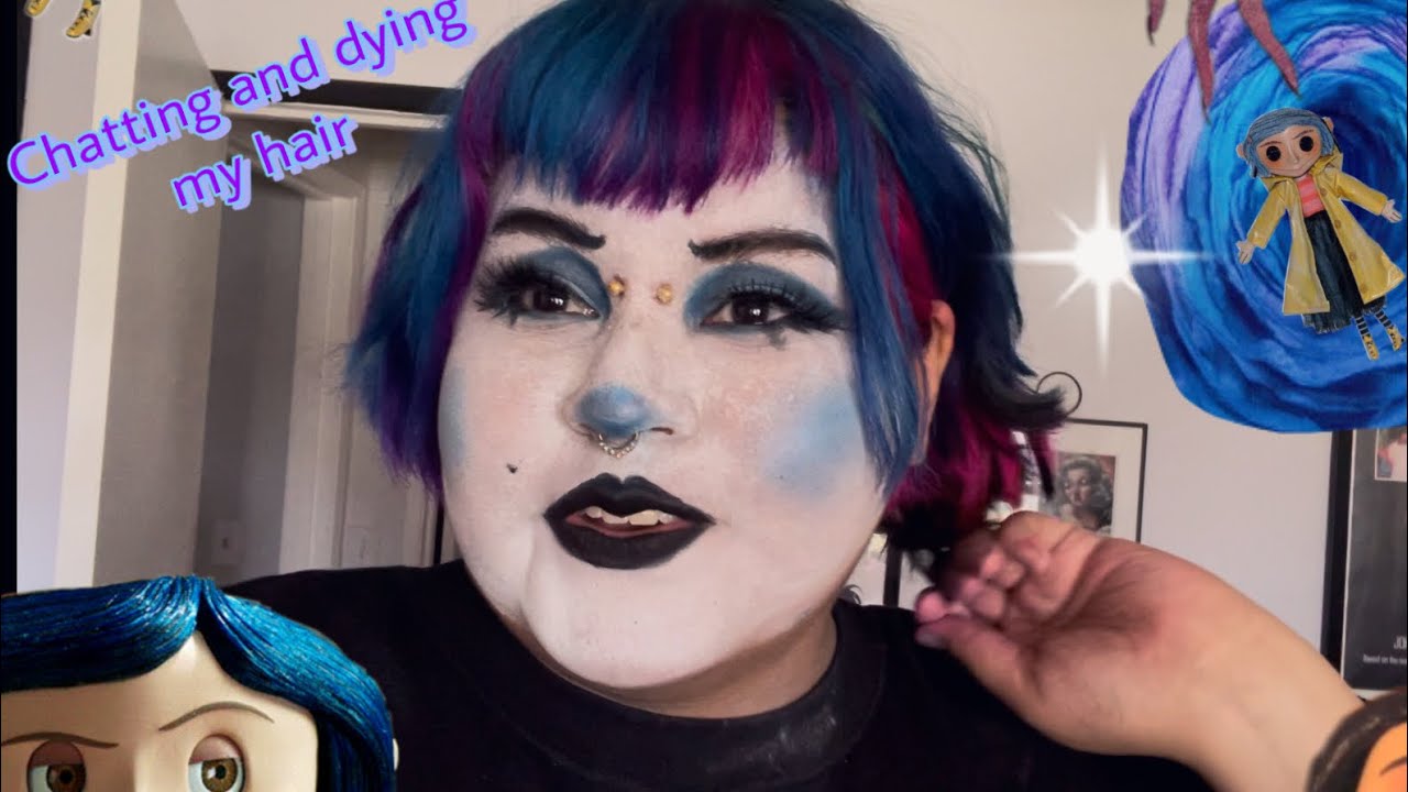 Dying My Hair like the Coraline Portal YouTube