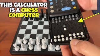 Saitek Calculator Chess (1992) vs. ChessUp 2 🟡 @Gadgetify
