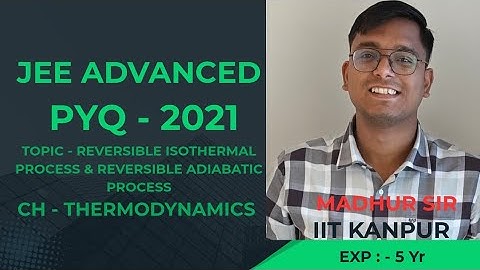 An ideal gas undergoes a reversible isothermal expansion from state I to state II followed by a ..