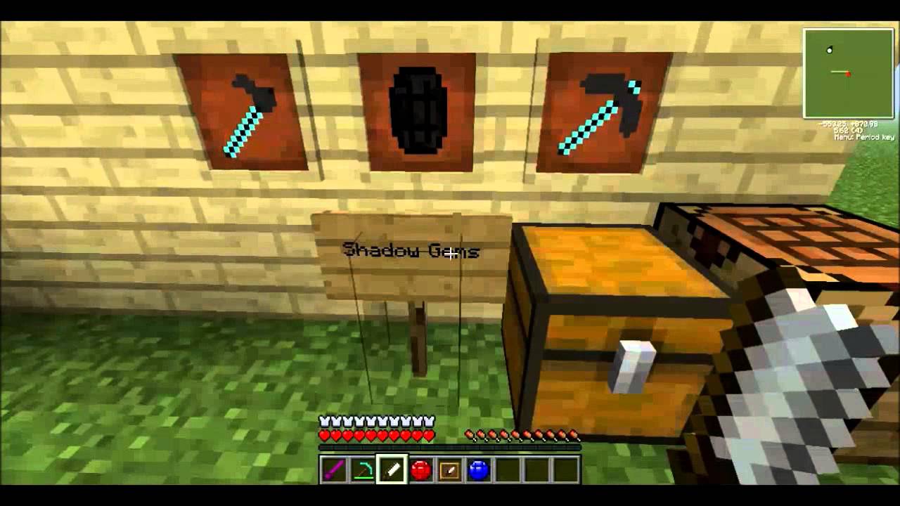 Minecraft Mod Showcase - Shadow Gems Mod - YouTube