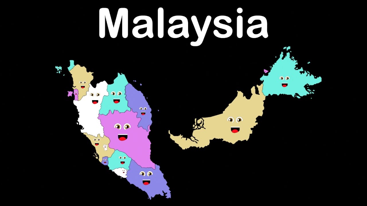 Map Of Malaysia Provinces Maps Of The World