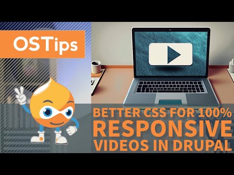 Видео: Better CSS for 100% Responsive Videos in Drupal