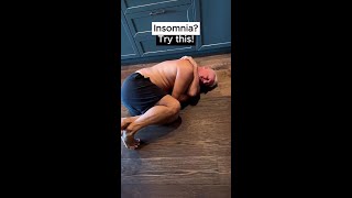 Insomnia! What if you could teach your body to sleep #fascialmaneuvers #selfcare #insomnia