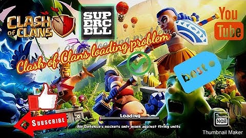 Clash of Clans loading problem. Loading error. Game not opening problem. Solution 100%