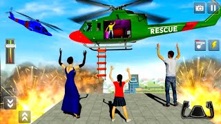 Misi Kota Helikopter Modern: Game Helikopter - Android IOS Gameplay screenshot 1