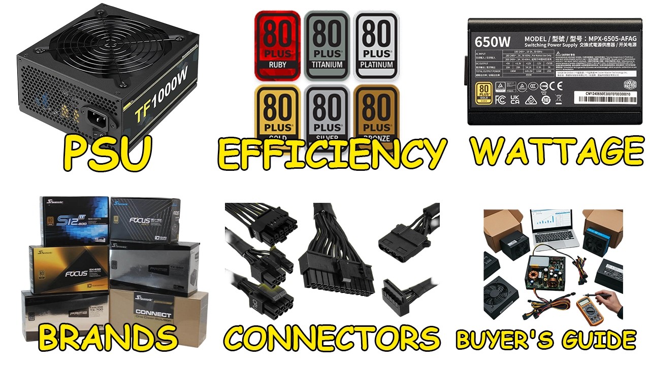 Every PC Power Supply Explained As Easily As Possible For Begginers ...