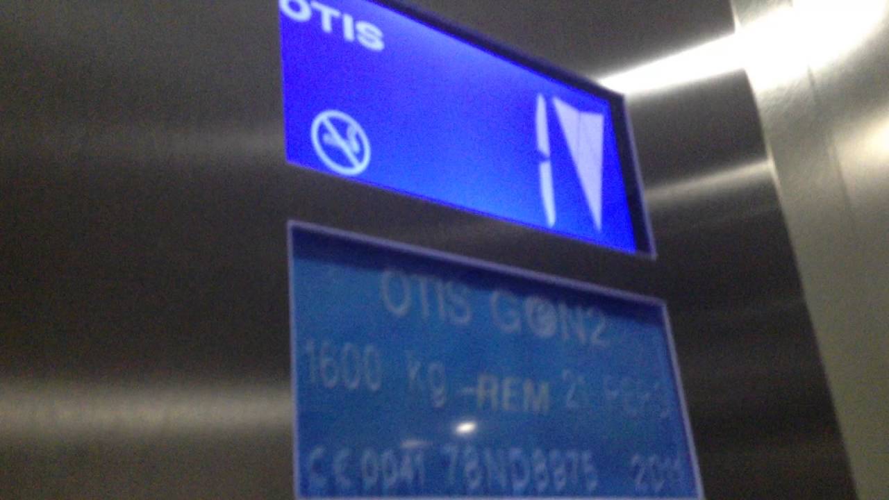 Otis gen 2 lift at mas in Westwood cross shopping centre Ramsgate