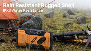 Fospower 2000Mah Noaa Emergency Weather Radio Model A1 Portable Power Bank