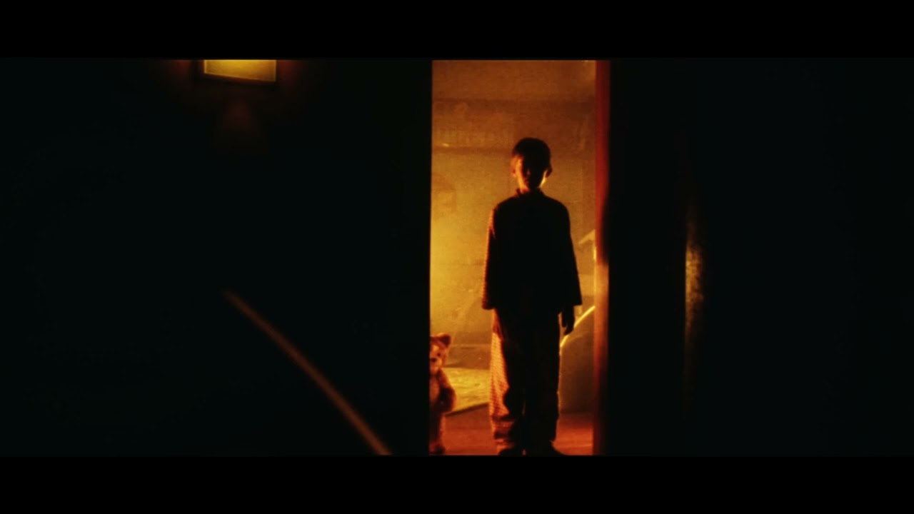 David's bright pink eyes