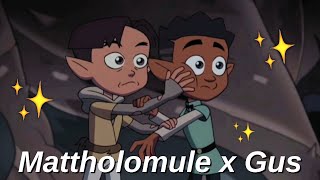 Shipping Mattholomule with Gus for 3 minutes strAight