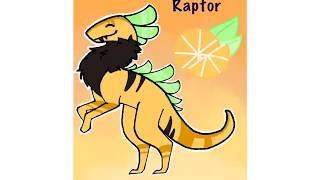 Mochi Raptor | Speedpaint