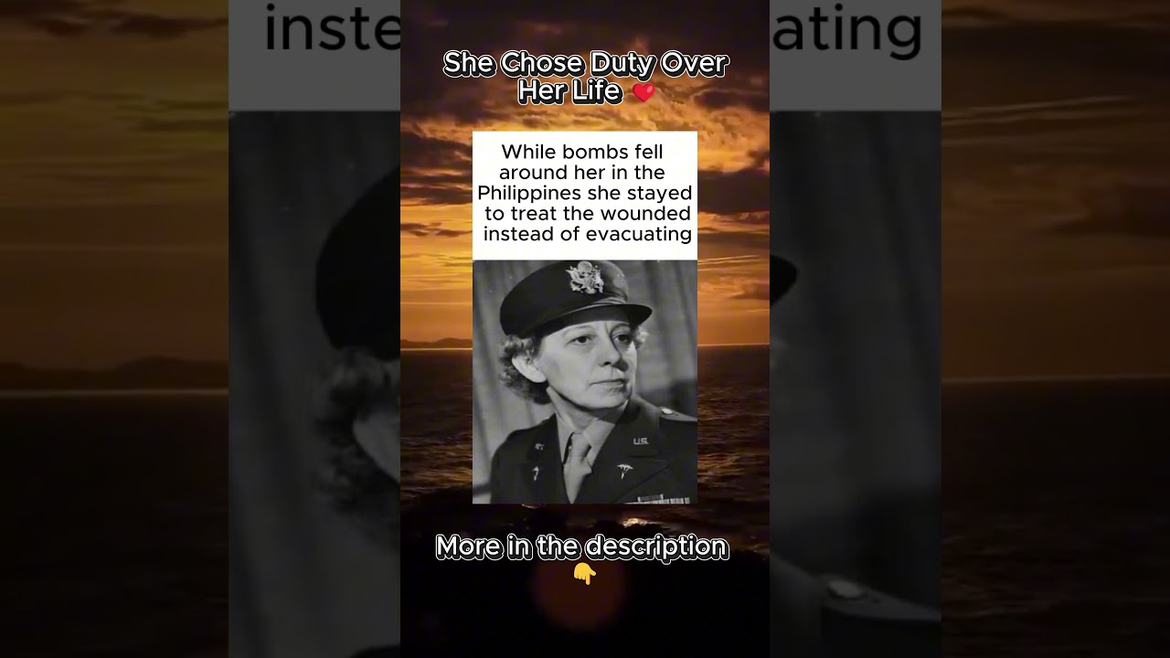 She Refused to Leave Her Wounded Soldiers Behind 🩺