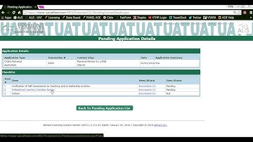 Video Tutorial - Professional Learning in Checklist