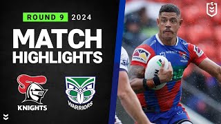 NRL 2024 | Knights v Warriors | Match Highlights screenshot 1