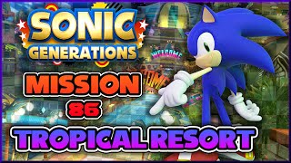 Sonic Gen (3DS): Tropical Resort Mission 86 (0:10.86)