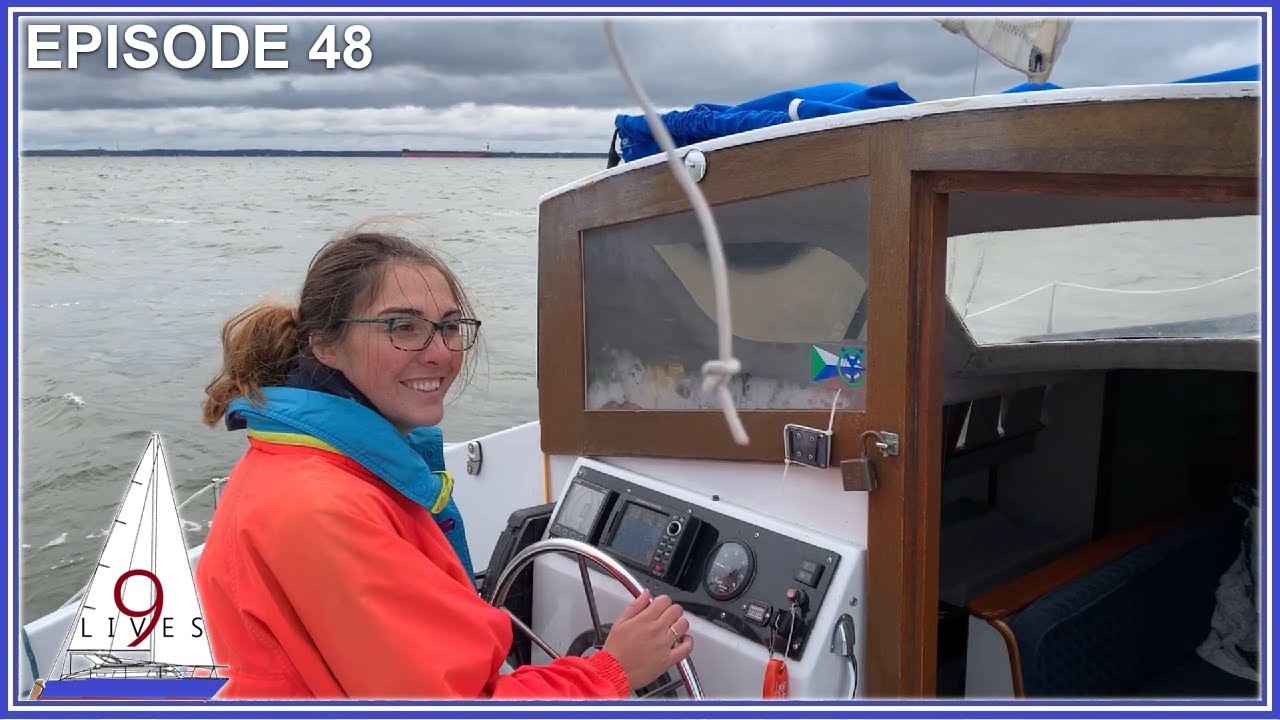 ⁣Lotsa' Weather on the Chesapeake Bay in Maryland (Episode 48: Sailing 9 LIVES)