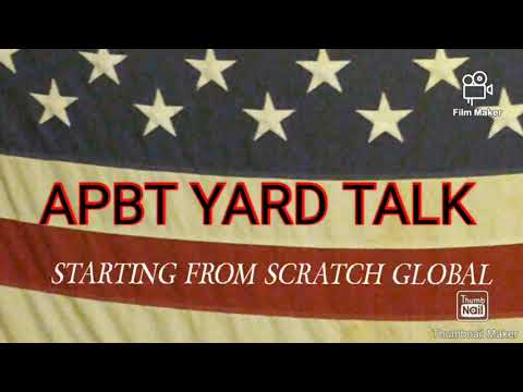 Come allevare "The American Pitbull Terrier" #APBT globale # #APBT YARD TALK #