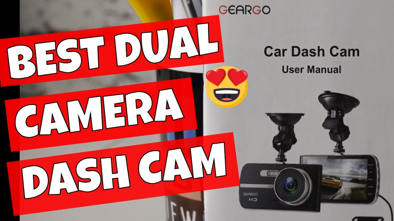 Best Dual Camera Dash Cam On A Budget Geargo Dashcam H11
