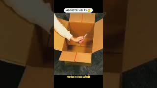 Geometry in Real Life 🔥 | Amazing Real World Use of Geometry | Maths Tricks !