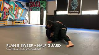 Plan B Sweep • Half Guard